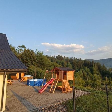 Sarnie Wzgorze Sucha Beskidzka Sauna Jacuzzi Kukow Esterno foto
