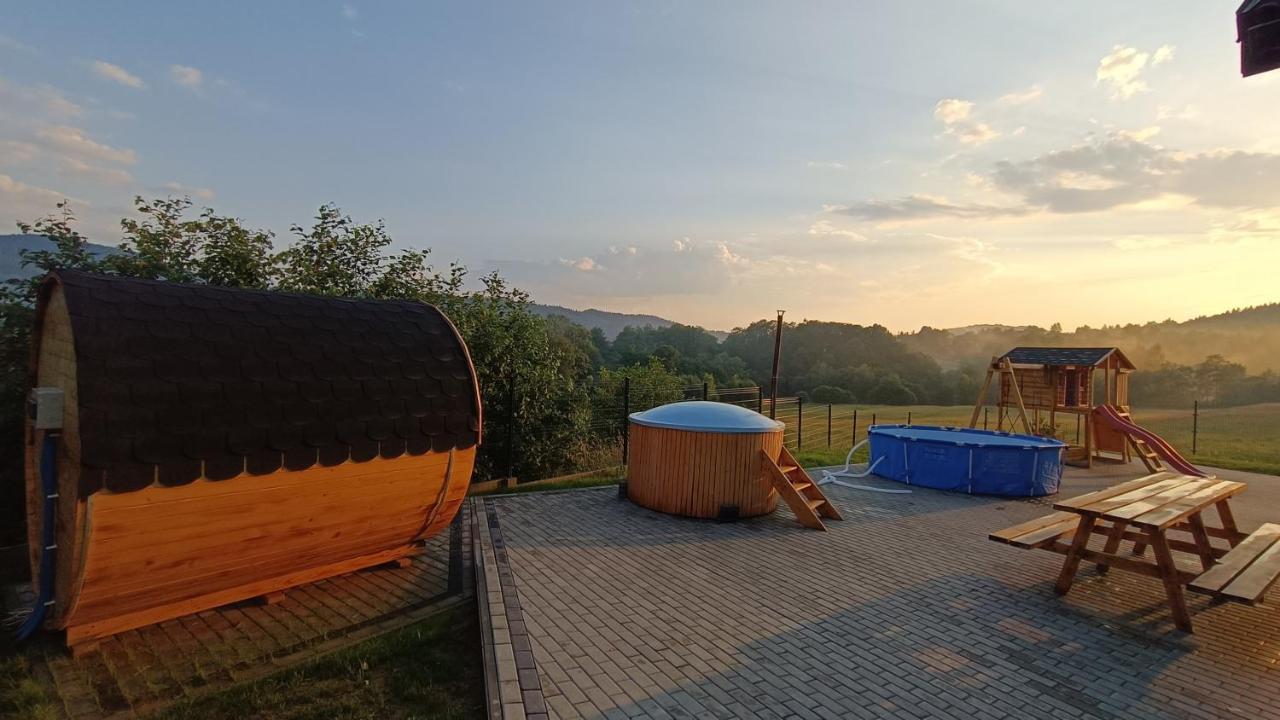 Sarnie Wzgorze Sucha Beskidzka Sauna Jacuzzi Kukow Esterno foto