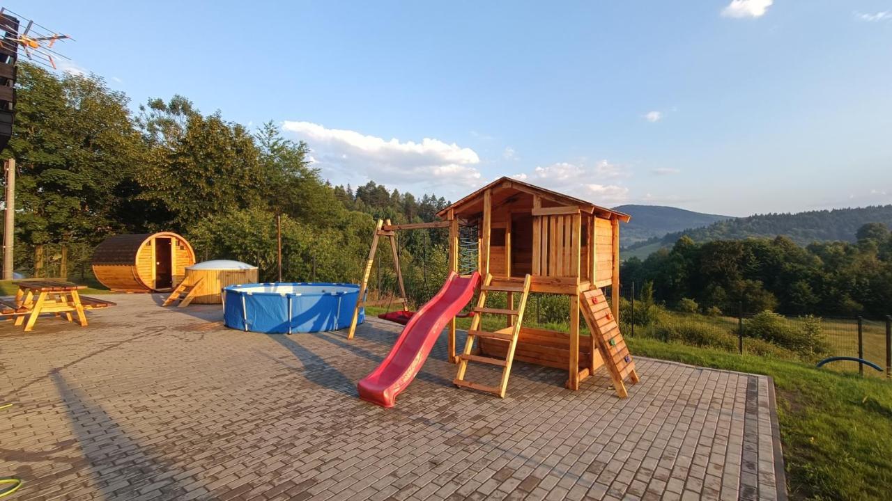 Sarnie Wzgorze Sucha Beskidzka Sauna Jacuzzi Kukow Esterno foto